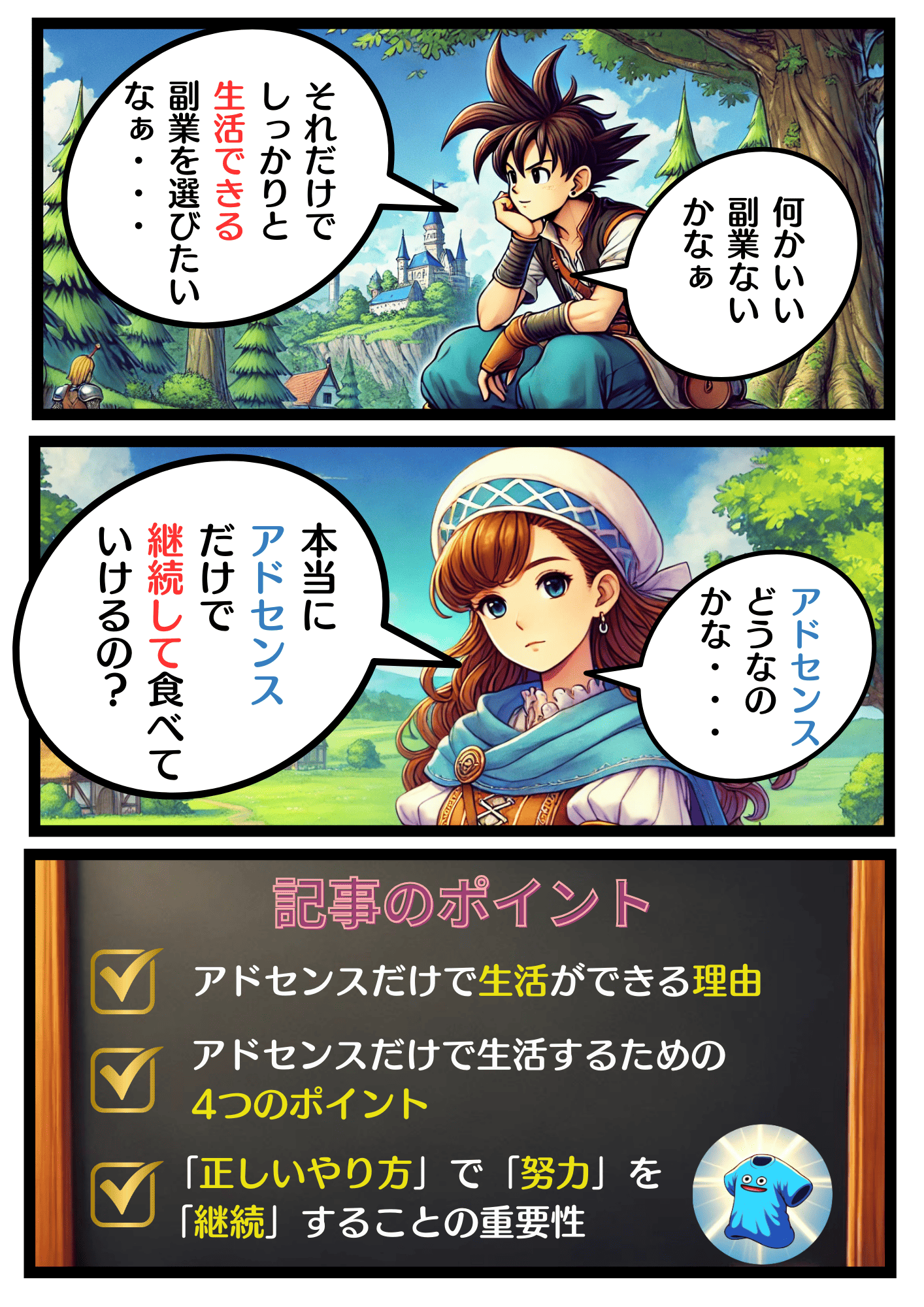 冒頭の漫画
