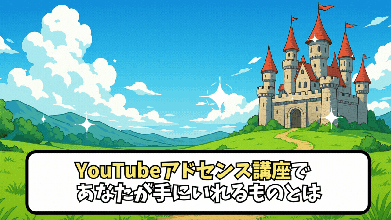 「アドセンスクエスト」YouTubeアドセンス講座で、あなたが手に入れるもの