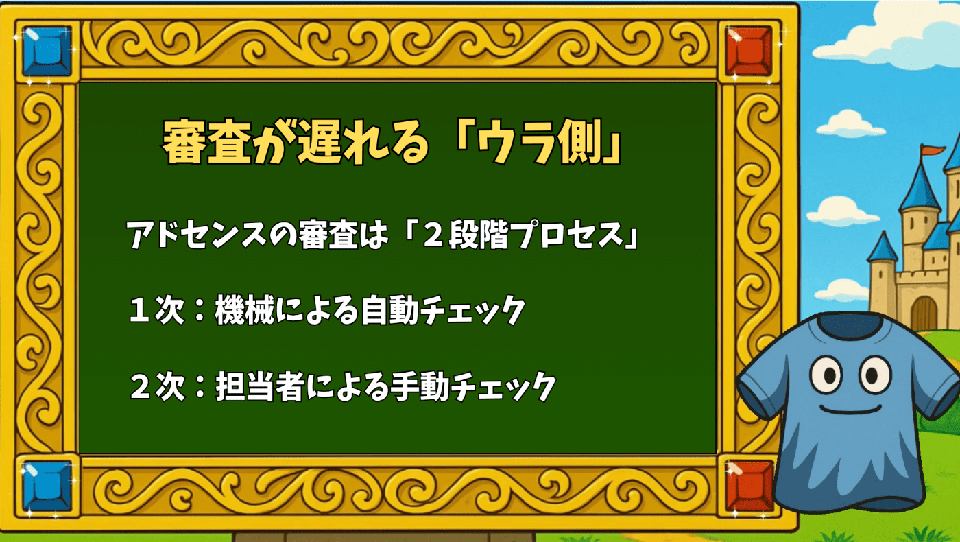 審査が遅れる「裏側」