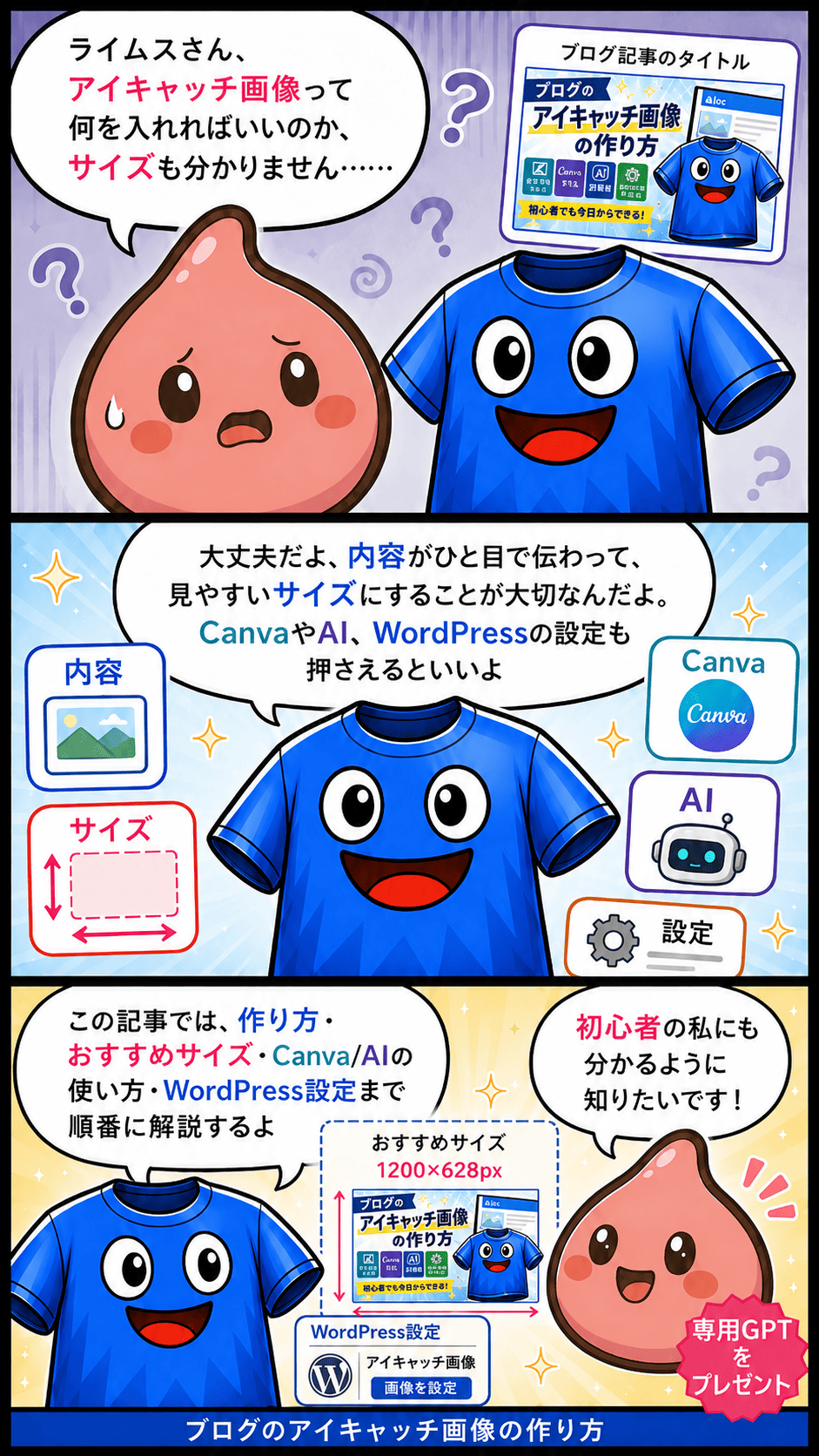 三コマ漫画